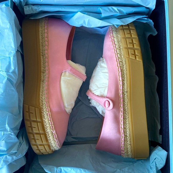 Prada Satin platform Mary Jane flats NWT - Picture 6 of 10